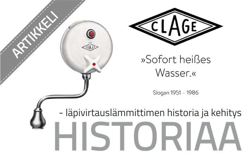 Läpivirtauslämmittimen historia ja kehitys