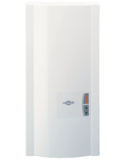 Clage DLX 24 kW läpivirtauslämmitin vuodelta 2003