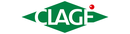 Clage logo 1994-2002