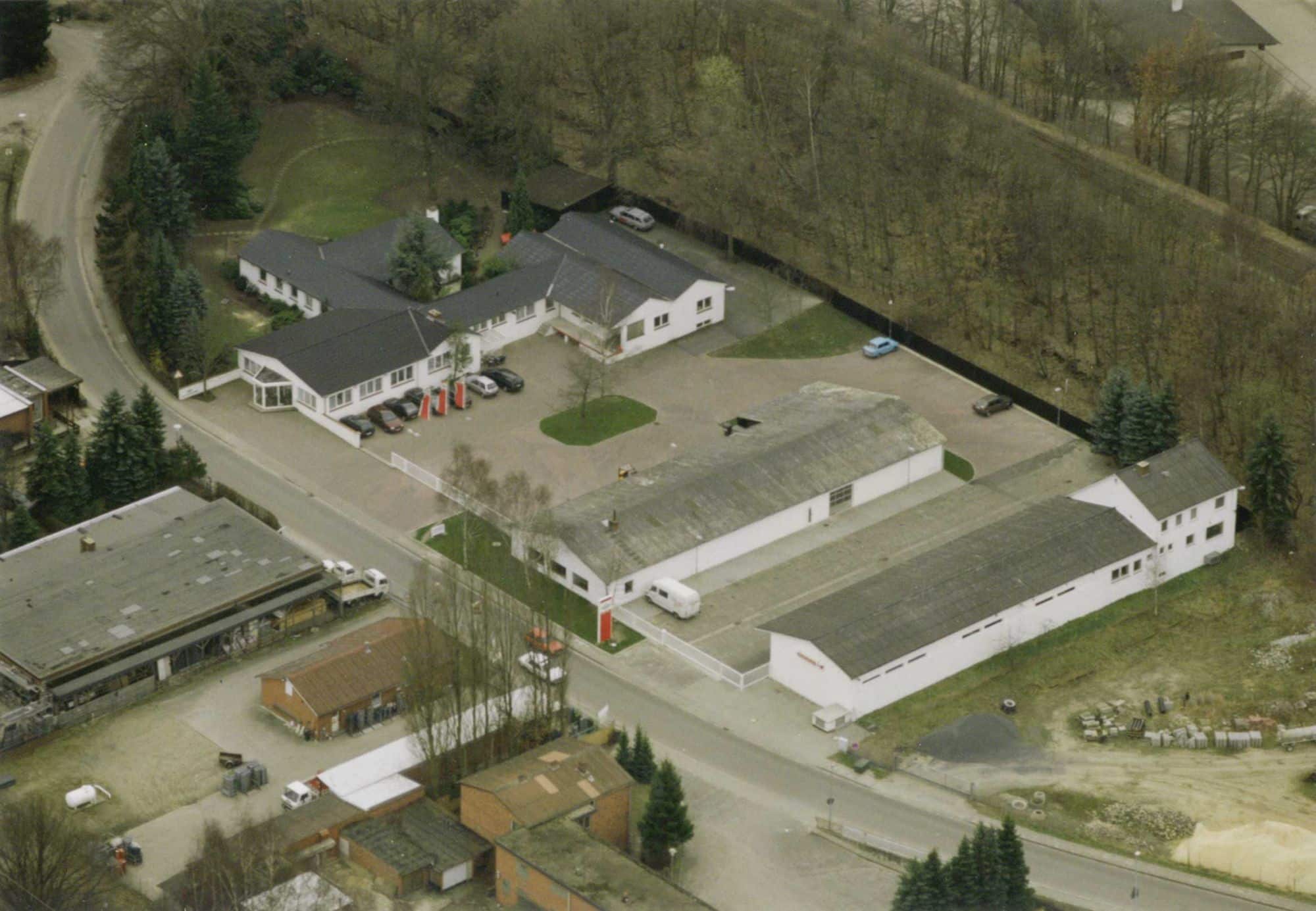 Clagen uusi toimisto vuonna 1988